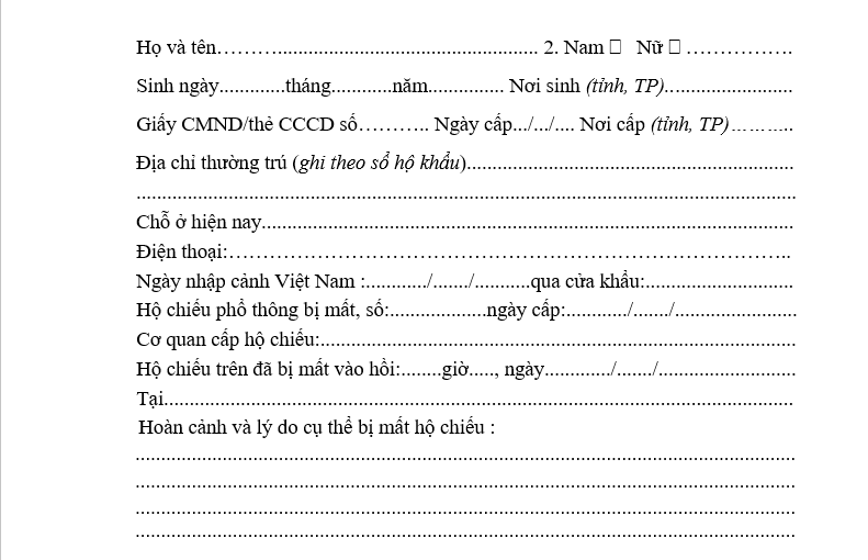 [Hướng dẫn] Mất hộ chiếu xin cấp lại như thế nào?